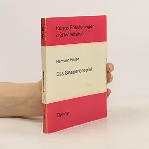 Das Glasperlenspiel - Hermann Hesse Das Glasperlenspiel - Hermann Hesse