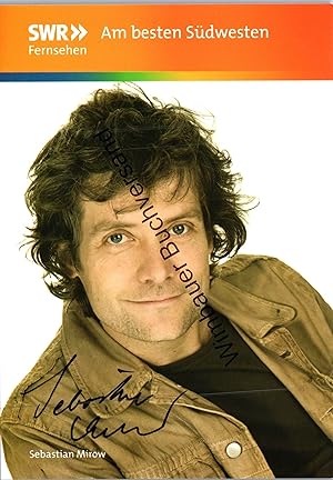 Original Autogramm Sebastian Mirow Die Fallers /// Autograph signiert signed signee - Mirow, Sebastian Original Autogramm Sebastian Mirow Die Fallers /// Autograph signiert signed signee - Mirow, Sebastian