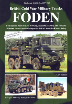 British Cold War Military Trucks Foden (Tankograd British Special 9026)