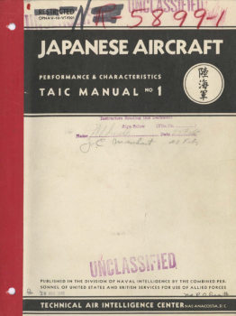 Japanese Aircraft: Performance and Characteristics