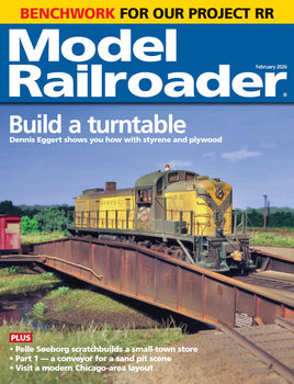Model Railroader 2026-02