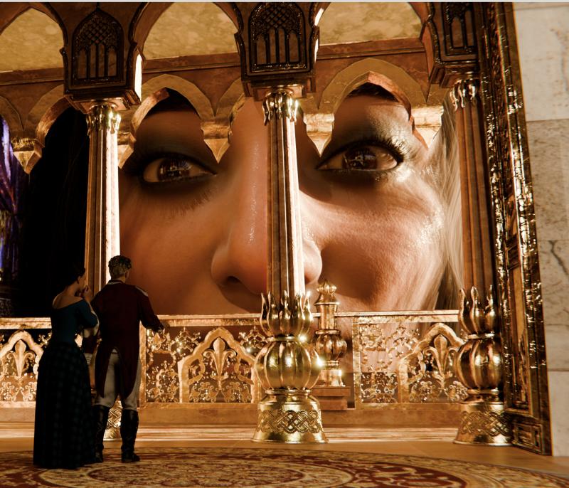 Pandoza - 1001 Nights: A Gulliver Retold Spinoff 3D Porn Comic