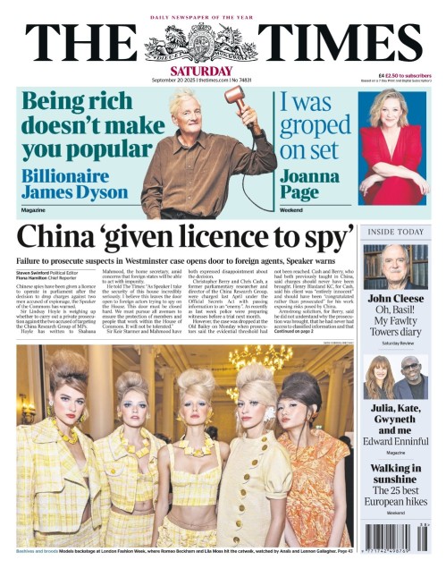 The Times - 20 September 2025