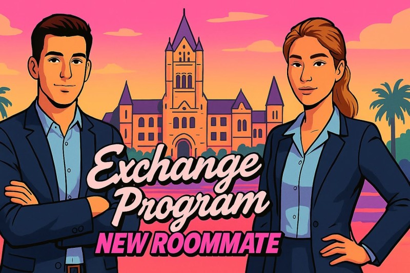 Exchange Program: New Roommate - Version 0.01 by Kinkytales Porn Game