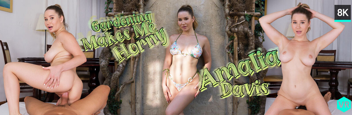 Amalia Davis - Gardening Makes Me Horny