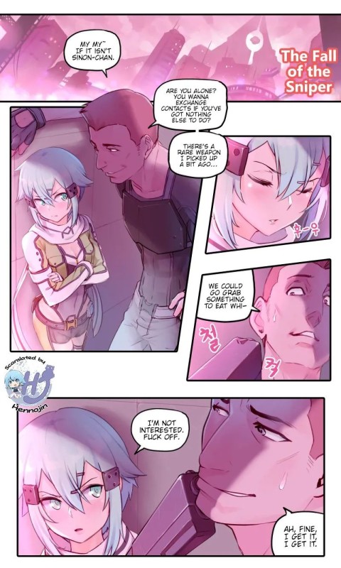 Mr.Takealook - Sword Art Online Asada Shino (eng) Hentai Comics