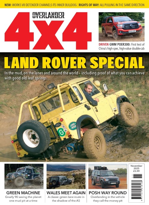 Overlander 4x4 - November 2025