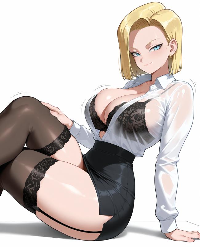 MaxelArtDesign - Android 18 - Dragon Ball AI Porn