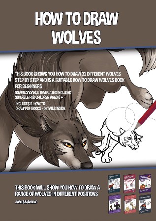 Cover: How to Draw Wolves - James Manning
