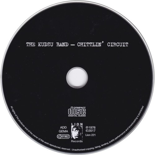 The Kudzu Band - Chittlin' Circuit (1976) (2017) Lossless