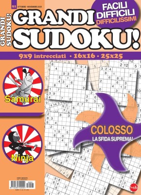 Grandi Sudoku N.91 - Ottobre-Novembre 2025