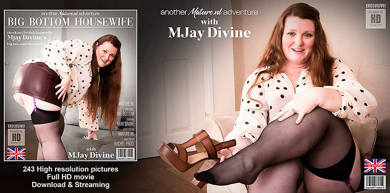 Masturbating BBW Housewife MJay Divine With Her Big Ass Is Very Naughty When She s All By Herself: MJay Divine (EU) (35) (Mature.nl) FullHD 1080p