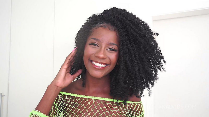 Just turned 19 years-old 2 days ago, Jenny Pretinha shoots her first porn, anal with Brazil biggest cock (Anal, ebony, perfect tits, monster cock, ATP, ATM) OB281 (LegalPorno/AnalVids) HD 720p