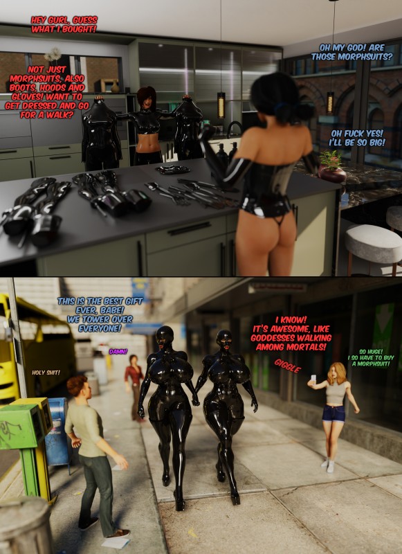 Art by  NikkiLatex 3D Porn Comic