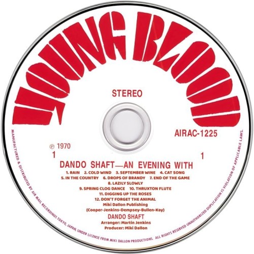 Dando Shaft - An Evening With Dando Shaft (1970) (Japan, 2006) Lossless Dando Shaft - An Evening With Dando Shaft (1970) (Japan, 2006) Lossless