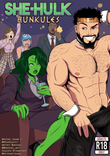 Bannari - Hunkules (She-Hulk) Porn Comics