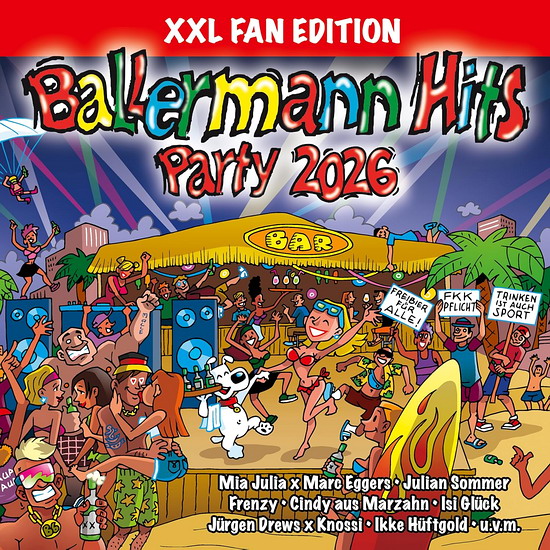 Ballermann Hits Party 2026 (XXL Fan Edition) 3CD
