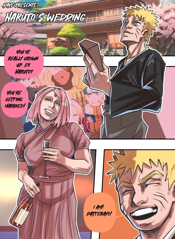 DaveTheBiggest - Naruto’s Wedding - Part 1 Porn Comics