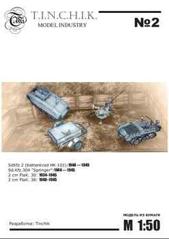  - SdKfz.2, Mittlerer Ladungstr&#228;ger Springer SdKfz.304,  Flak-30,  Flak-38 (Tinchik 2)