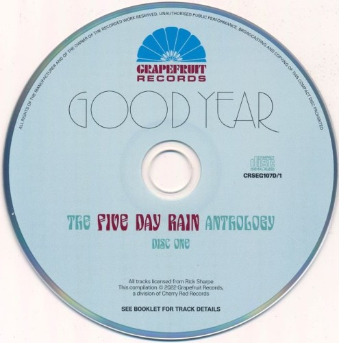 Five Day Rain - Good Year: The Five Day Rain Anthology (2022) 2CD Lossless Five Day Rain - Good Year: The Five Day Rain Anthology (2022) 2CD Lossless