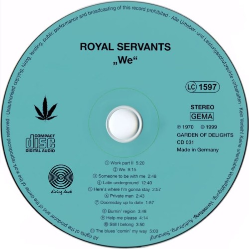 Royal Servants - We (1970)(1999) Lossless