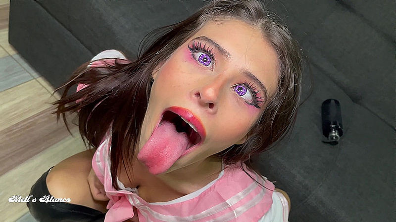 Mells Blanco  Teen Dress Her First Student Cosplay To Show Us a Huge Destroyed Gape (LegalPorno/AnalVids) HD 720p