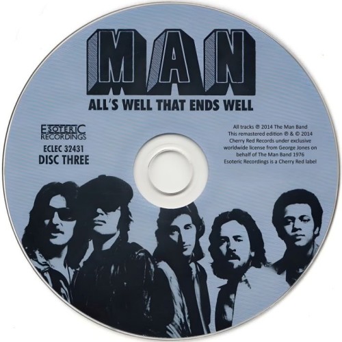 Man - All's Well That Ends Well (1976-77) (2014) 3CD Lossless