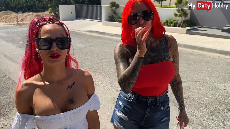 Kinky MILF Amateurs Humeyra Ophelia and CatCoxx Share Big Thick Cock In Threesome (Onlyfans) FullHD 1080p