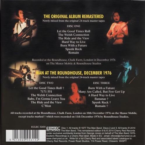 Man - All's Well That Ends Well (1976-77) (2014) 3CD Lossless