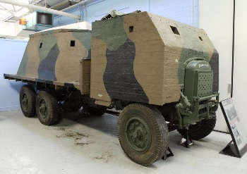 Thornycroft Concrete Armored Lorry Walk Around