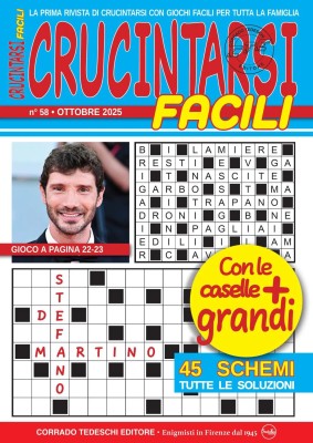 Crucintarsi Facili N.58 - Ottobre 2025