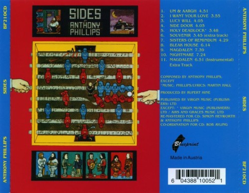 Anthony Phillips - Sides (1978)(1995) Lossless Anthony Phillips - Sides (1978)(1995) Lossless