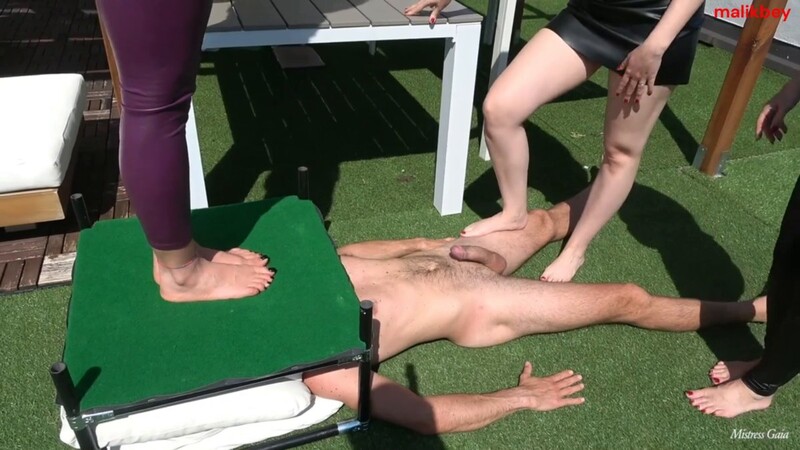 Mistress Gaia - STOMPING A WORM [FullHD 1920P]  