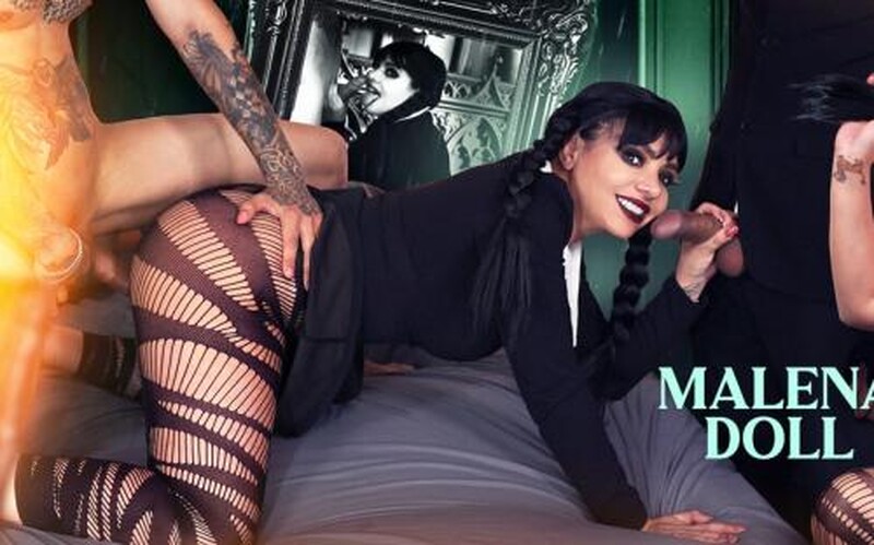 Malena Doll - Threesome [FullHD 1080P]  (SexMex)