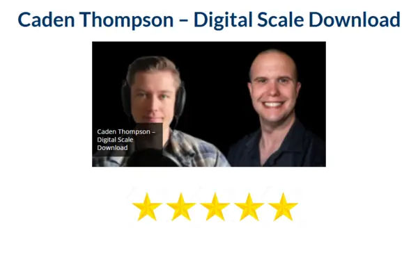 Caden Thompson – Digital Scale Download