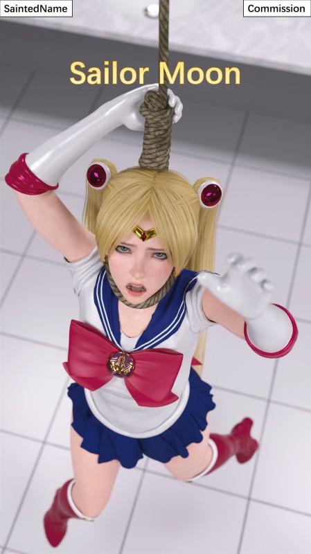 [saintedname] Sailor Moon [English] 3D Porn Comic