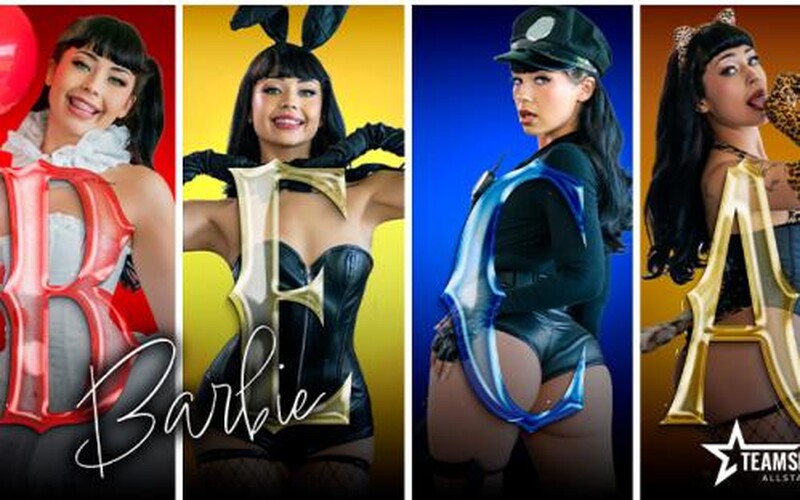 Beca Barbie - Slutty Costumes Won't Stay On For Long [FullHD 1080P]  (TeamSkeetAllStars)