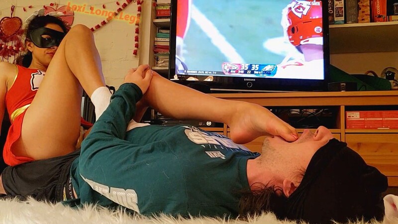 LexiLongLegs - Super Sole Sunday - Cheerleader Foot Worshi [FullHD 1920P]  