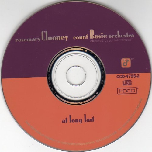 Rosemary Clooney & The Count Basie Orchestra - At Long Last (1998) Lossless Rosemary Clooney & The Count Basie Orchestra - At Long Last (1998) Lossless