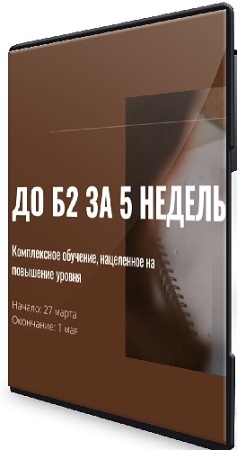 постер к lenasbody - До B2 за 5 недель [Тариф - Базовый] (2022) Видеокурс