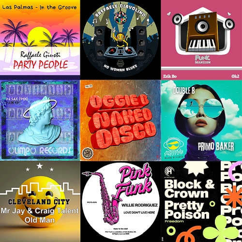 Jackin House: Raffaele Giusti, Grooveluxe, Dj Sax, Cj Scott, Block & Crown (2025)