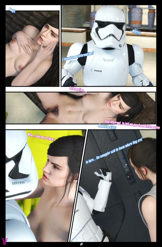 Dr.Dabblur - Star Wars: Revenge of the mother Episode II & III 3D Porn Comic