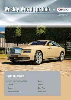 Weekly World Car Info - Issue 40 2025