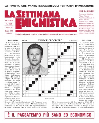 La Settimana Enigmistica N.4860 - 15 Maggio 2025