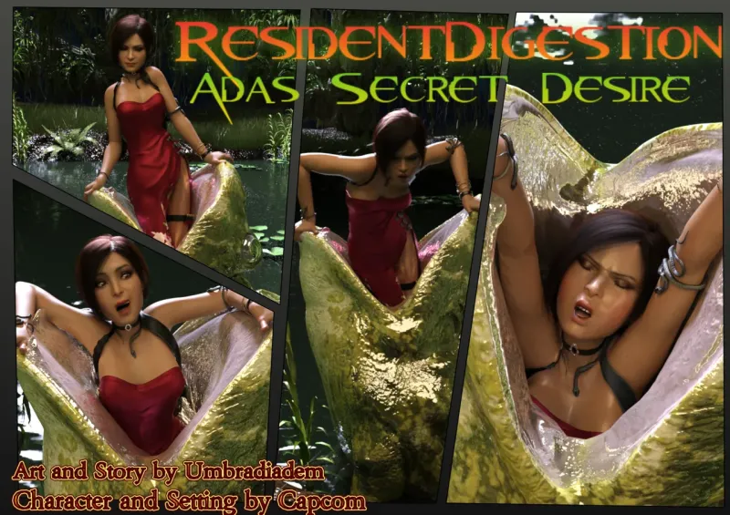[Umbradiadem] Resident Digestion: Ada's Secret Desire 3D Porn Comic