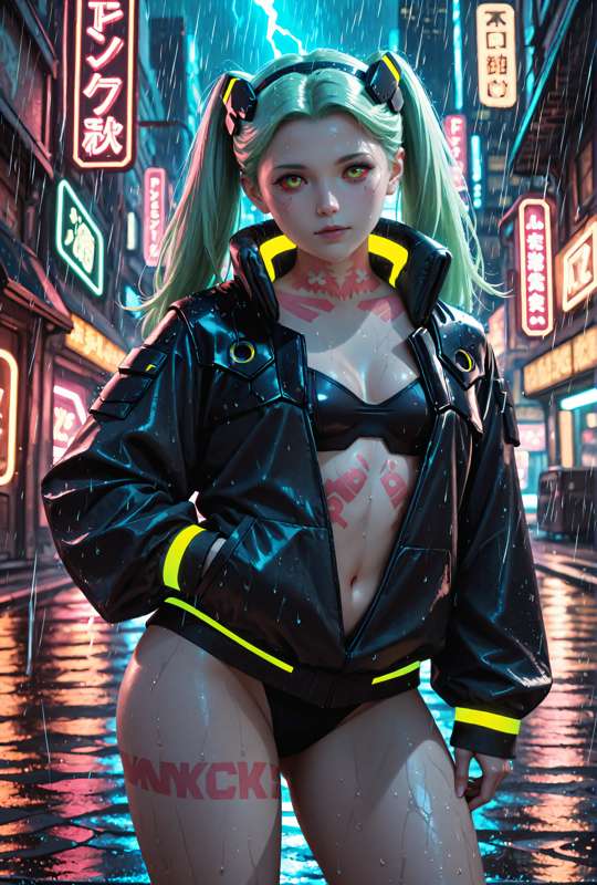 [Naughty Neurals] Rebecca - Cyberpunk 2077 AI Porn