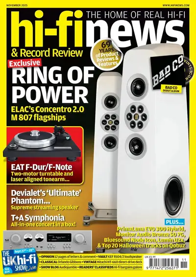 Hi-Fi News No 11 (November) 2025
