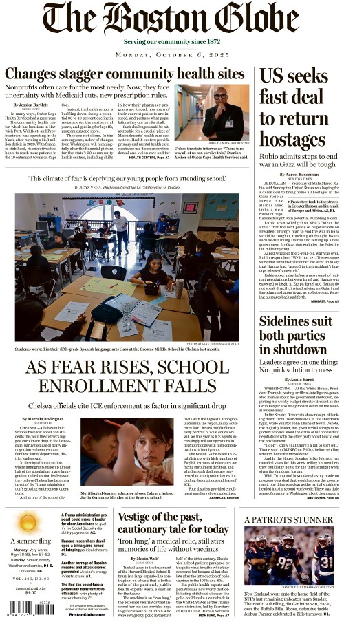 The Boston Globe – 6 October 2025