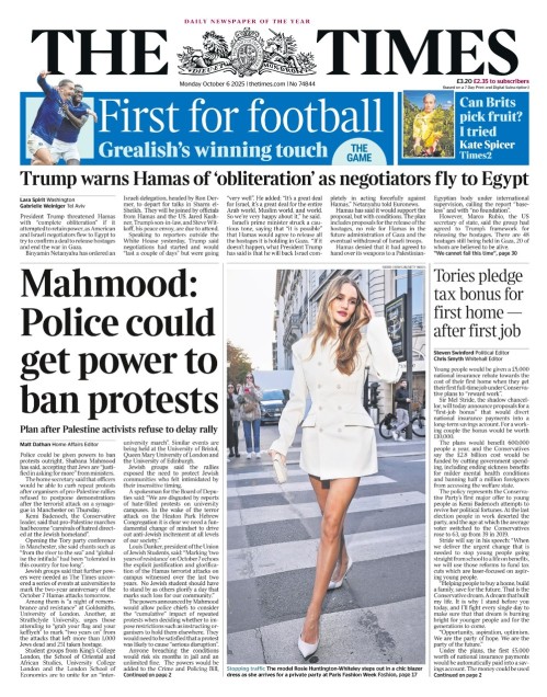 The Times - 6 October 2025
