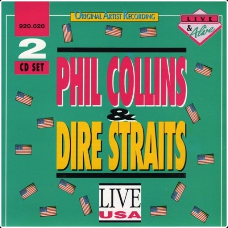 Phil Collins & Dire Straits – Live USA (1996) [FLAC]
